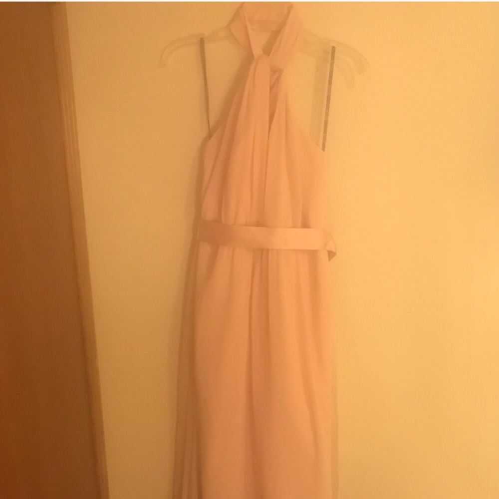 Vera Wang Blush Bridesmaid Dress - Picture 3 of 8